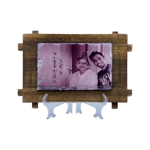Heritage Stone Wooden Plaque