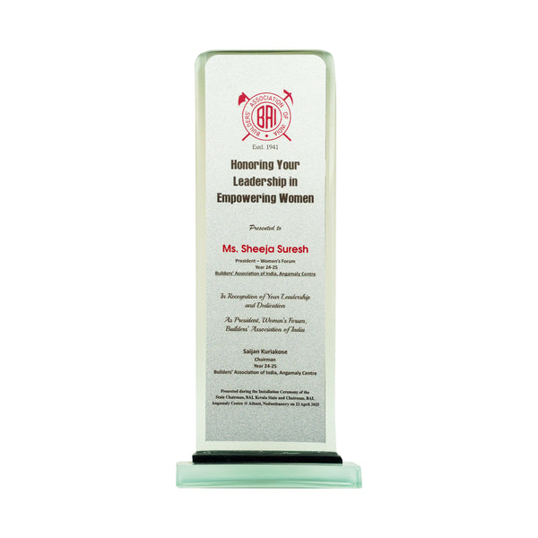 Veritas Tall Glass Memento