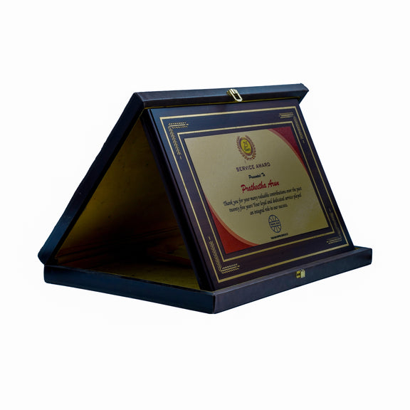 Certified Transcript Box Prestige Wooden Certificate Box type memento – Petra Creations