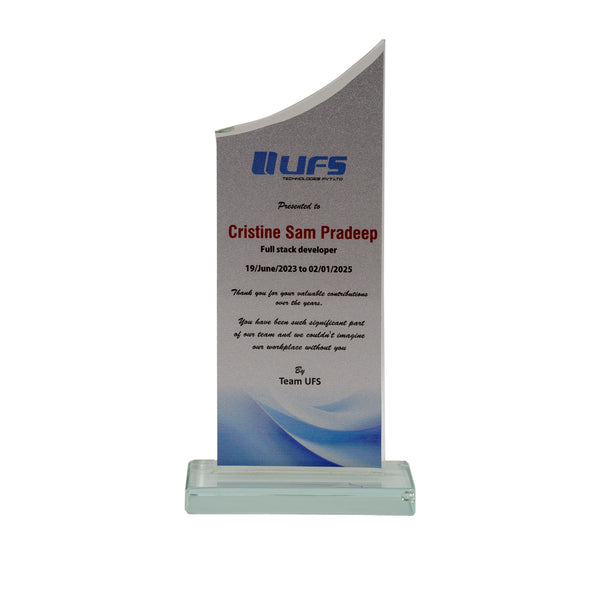 Vista Crystal Trophy