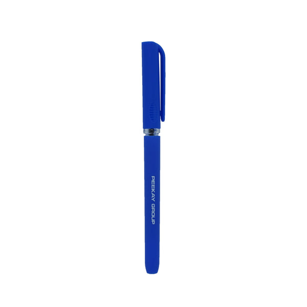 Customizable Plastic Pen – Blue Body - 10 numbers