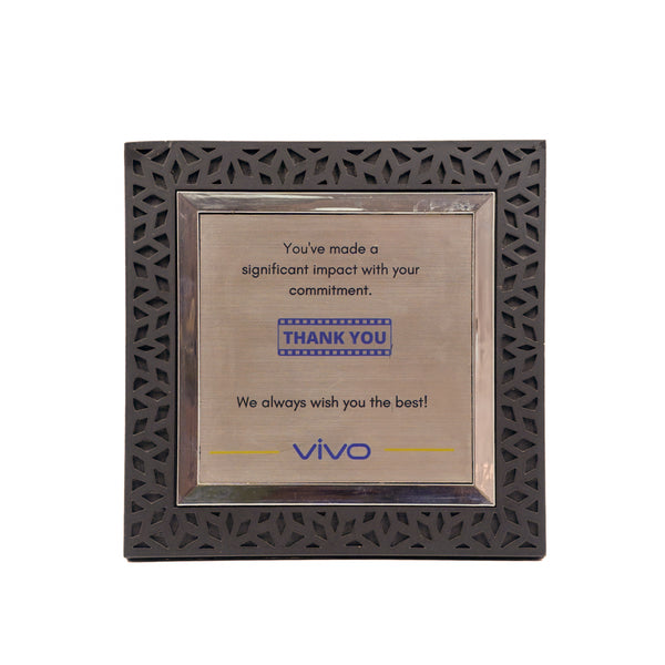 Prestige Square Wooden Memento