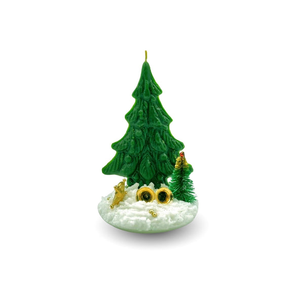 Christmas Tree Green Candle